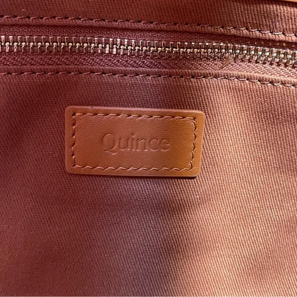 Quince Caramel Crossbody Bag - Picture 10 of 16